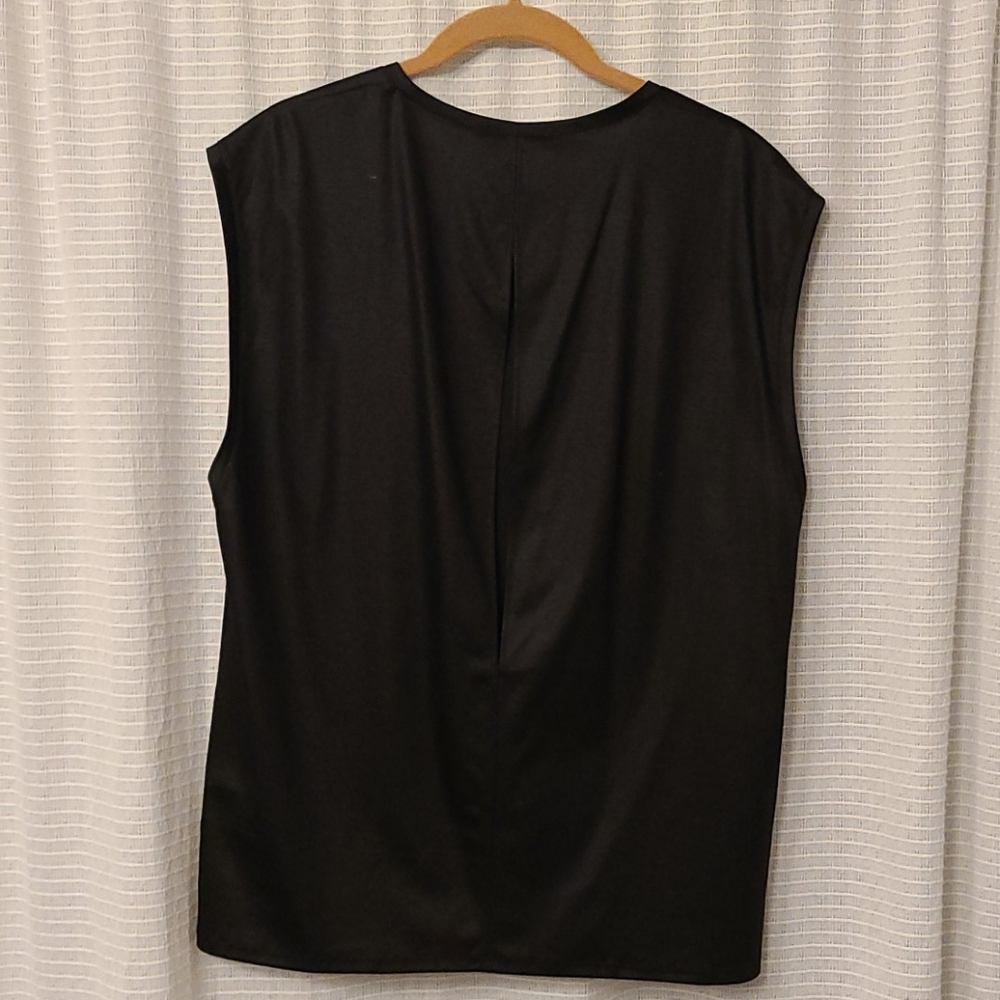 Black Helmut Lang Top With Open Back - image 2